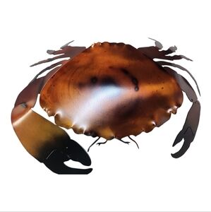 Stone crab Metal wall art
